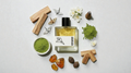 Rook Perfumes London Origami Eau de Parfum 30ml bottle with smokey matcha and cedar fragrance against a neutral background.