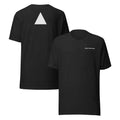 Unisex Rook Perfumes T-shirt in black with Rook branding, casual fit, made of soft fabric, displayed on a plain background.