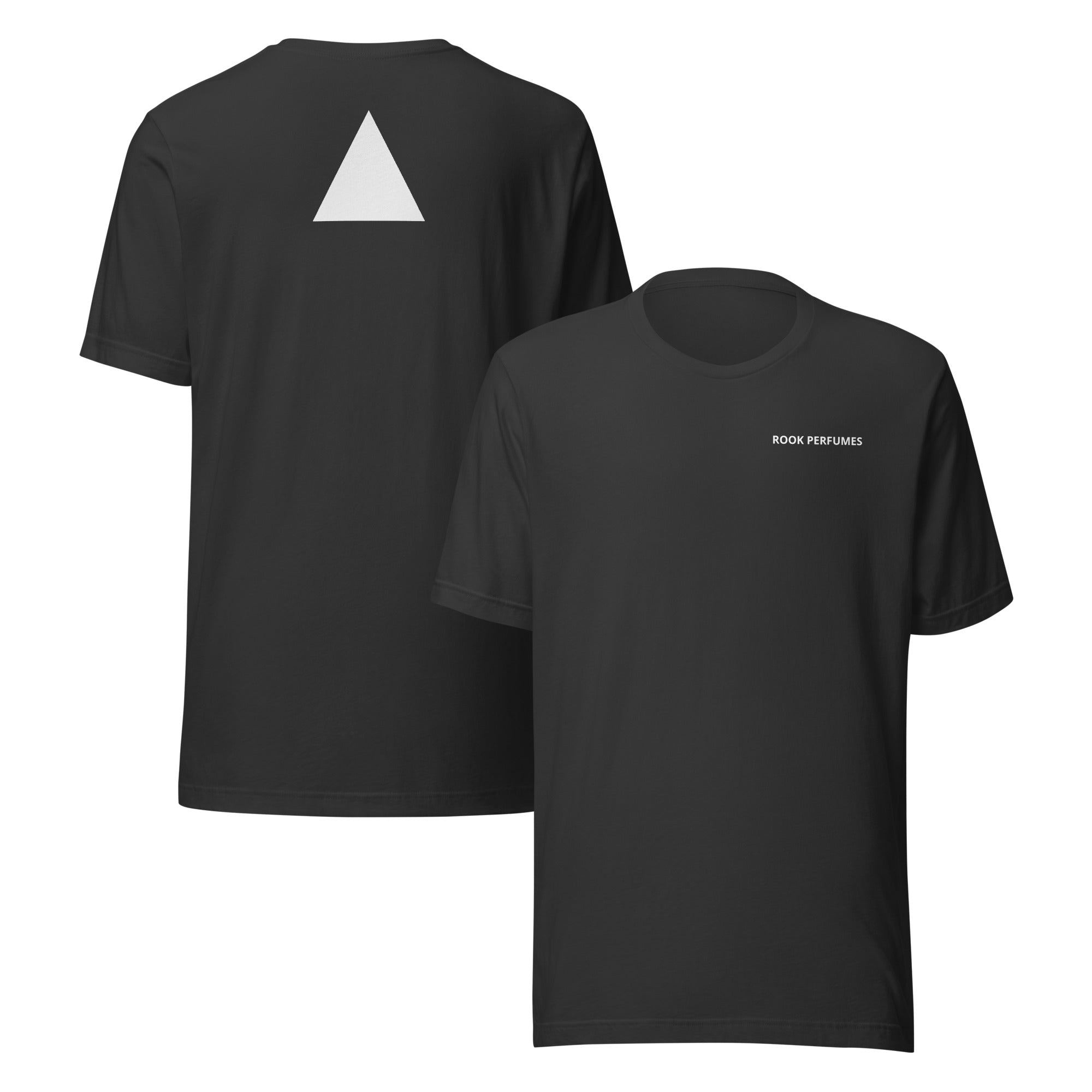 Rook unisex t-shirt featuring a stylish design, perfect for casual wear from Rook Perfumes London.
