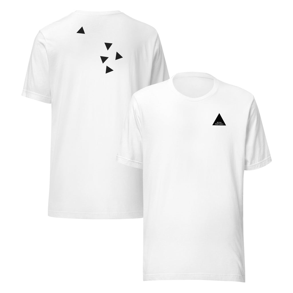 Brown suede unisex T-shirt by Rook Perfumes, showcasing a soft suede fabric and casual fit for unisex style.