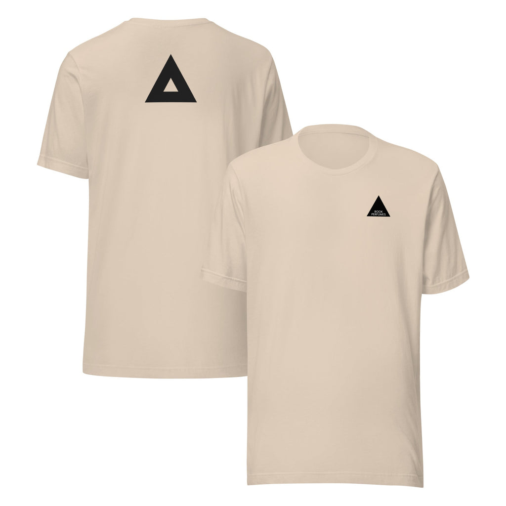 Unisex Amber T-shirt by Rook Perfumes featuring a Heather Clay design, casual fit, and comfortable fabric.