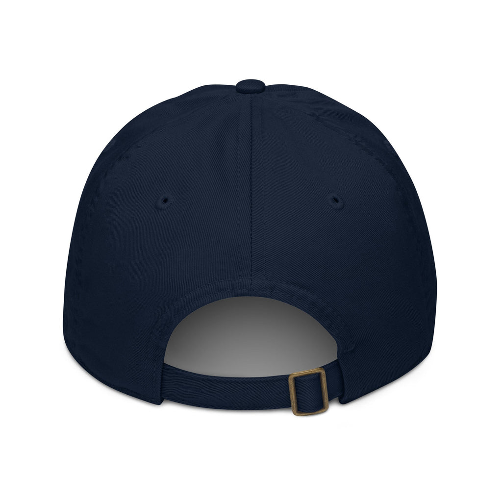 Unisex Free Palestine Organic Cap with Rook Perfumes logo, featuring a sleek design and eco-friendly material.